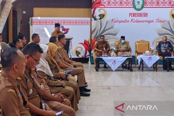 Bupati Kotim instruksikan semua OPD tingkatkan capaian MCP