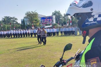 Tekan angka kecelakaan, Polda Kalteng gelar Operasi Patuh Telabang 2024