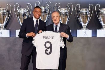 Resmi! Kylian Mbappe diperkenalkan Real Madrid