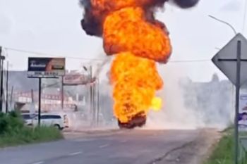 Pertamina lakukan investigasi penyebab truk angkut LPG terbakar di Banyuasin