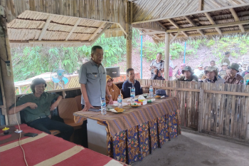 Bupati Rusma Yul Anwar lakukan Temu Teknologi Sekolah Lapang Padi di Gapoktan Langong Koto Barapak
