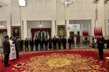 Presiden Jokowi melantik Sudaryono sebagai Wakil Menteri Pertanian