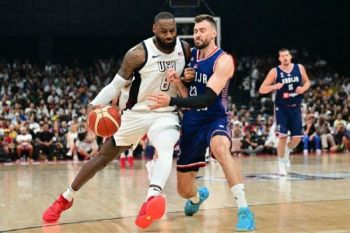 LeBron sebut Tim Amerika Serikat masih harus berbenah meski menang atas Serbia