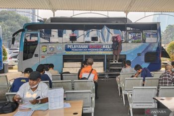 Layanan Samsat Keliling tersedia di 14 lokasi Jadetabek