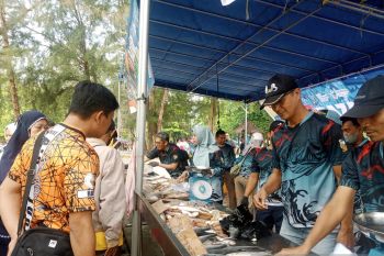 Dinas Perikanan Belitung gelar bazar ikan bantu percepatan penurunan stunting