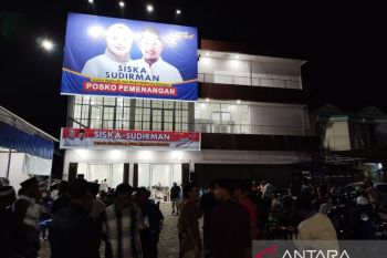 Posko pemenangan Siska-Sudirman resmi digunakan