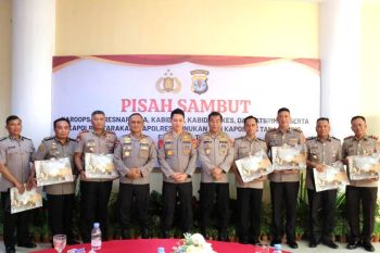 Ini nama tiga Kapolres dan lima pejabat utama Polda Kaltara alami pergantian