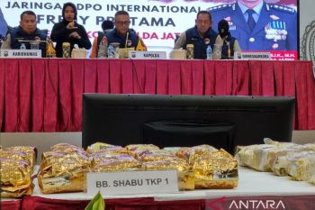 Polda Jatim gagalkan peredaran sabu jaringan Fredy Pratama seberat 88 kg