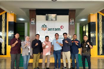 Tingkatkan Sinergitas BUMN - PLN Kunjungi PT Antam Tbk - UBP Bauksit Tayan