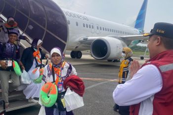 Pengelola bandara sebut pemulangan jamaah haji Lampung berjalan lancar