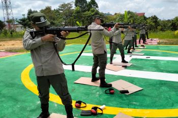 21 personel Polhut Tanagupa dinyatakan cakap dalam latihan menembak
