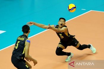 Kejuaraan Bola Voli Asia Putra U-20 - Indonesia kokoh di puncak grup A usai menang atas Australia