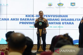 Kaltara susun rencana aksi inklusi penyandang disabilitas