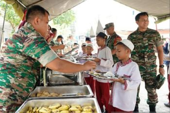 Kodam II/Sriwijaya kembali gelar  Program Dapur Masuk Sekolah