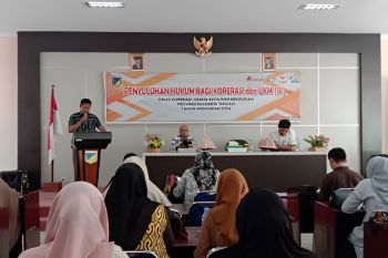Dinkop UKM Provinsi Sulteng beri penyuluhan hukum kepada pelaku UKM