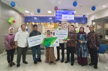 BPJS Ketenagakerjaan NTB dan Bank Dinar Lindungi Penyandang Disabilitas