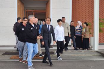 Presiden bertolak ke IKN bersama sejumlah selebritas