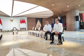 Presiden: Air dan listrik di Istana Presiden IKN tak ada masalah