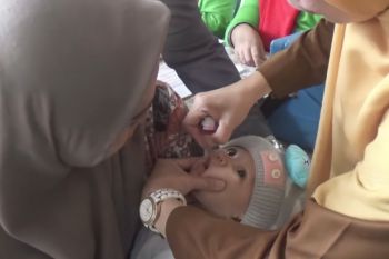 Capaian imunisasi polio di Bandarlampung 67 persen