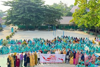 Target 610 pelajar, BRK Syariah Pangkalan Kerinci sosialisasikan Tabungan Simpel