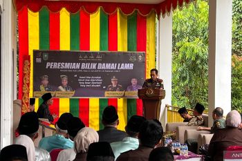 Tangani hukum dengan kearifan lokal, Kejati Riau dan LAMR resmikan Bilik Damai