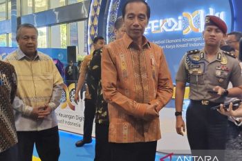 Presiden Jokowi : Bisa saja kalau diperlukan "reshuffle" menteri