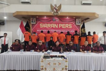Kemenkumham Lampung amankan 12 WNA asal Nigeria terkait izin tinggal