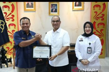 KPPN Palembang berikan penghargaan IKPA terbaik ke  Kemenkumham Sumsel