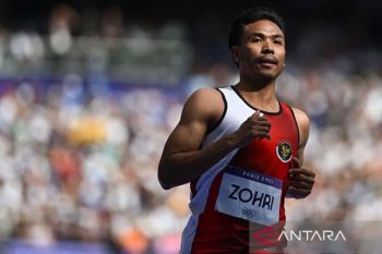 Muhammad Zohri kandas di ronde satu setelah finis pada posisi enam