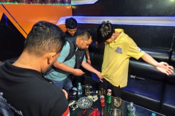Polisi razia Sago KTV Pekanbaru karena jadi lokasi pesta narkoba