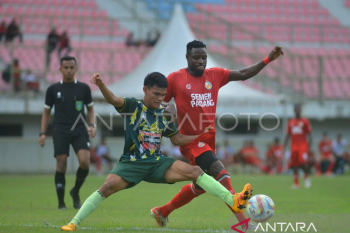 Semen Padang FC kalahkan tim sepak bola PON Sumbar