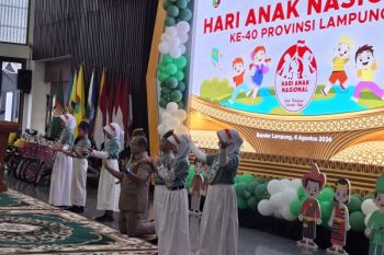 Pj Gubernur Lampung minta tingkatkan perlindungan bagi anak di daerah