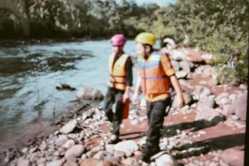 BPBD Agam gunakan drone cari balita terset arus sungai