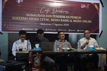 KPU dan Bawaslu Sulsel sinergikan kinerja hadapi pilkada serentak 2024