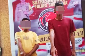 Polisi ringkus dua warga Lopok Sumbawa pengedar narkoba