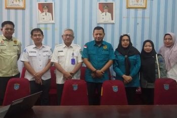 Dinas Kominfo Provinsi Sumsel kunjungi Diskominfo Ogan Ilir terkait Satu Data Indonesia