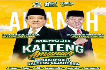Partai Golkar percayakan Razak-Perdie berpasangan di Pilkada Kalteng 2024