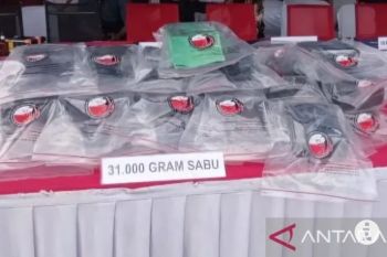 Polrestabes Medan menggagalkan peredaran 31 kg sabu-sabu