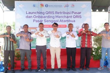 Pemkab Belu luncurkan pembayaran retribusi pasar lewat QRIS