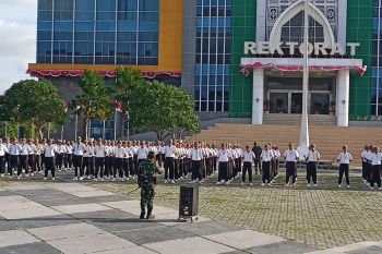 TNI berikan pembinaan anggota Paskibraka di Lombok Tengah