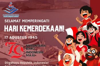 Tradisi meriahkan hari kemerdekaan RI di indonesia 79 Tahun, Nusantara baru Indonesia maju dharma lautan utama transportasi laut anda yang "Nyaman, Aman, Sehat &amp; Menyengakan"