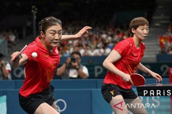 China sapu bersih medali emas tenis meja Olimpiade Paris 2024
