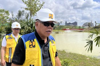 Menteri PUPR mengecek kesiapan infrastruktur IKN jelang upacara 17 Agustus