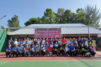 HUT Ke-79 Pengayoman, Kemenkumham Jateng gelar pertandingan tenis
