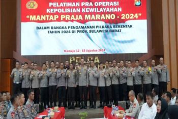 Polda Sulbar mematangkan kesiapan pengamanan Pilkada Serentak 2024