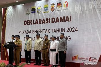 Pemkot Bandung gelorakan deklarasi damai menjelang Pilkada 2024