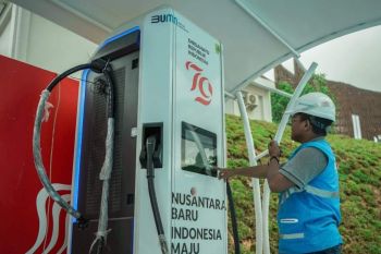 18 unit SPKLU PLN siap layani kendaraan listrik HUT RI di IKN