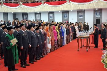 Pelantikan 50 anggota DPRD Kota Semarang periode 2024-2029