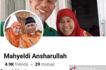 Masyarakat Sumbar diminta waspadai penipuan lewat akun bodong gubernur