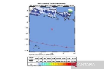 Gempa 5,0 magnitudo guncang Bali dan Jawa Timur